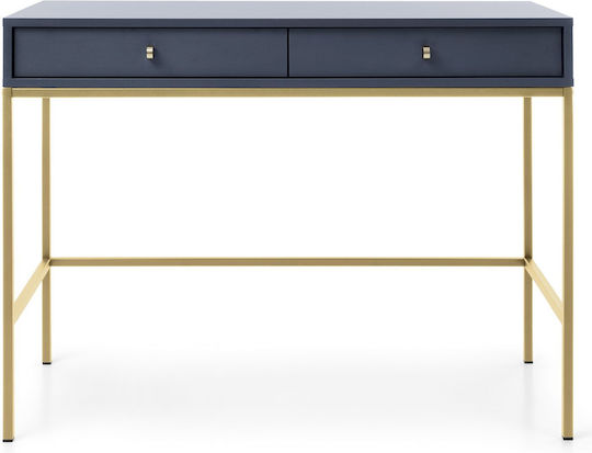 Mono Konsole aus Holz & Metall Blau L103,5×B77,6×H50 cm Mono Konsole aus Holz & Metall Blau L103,5×B77,6×H50 cm