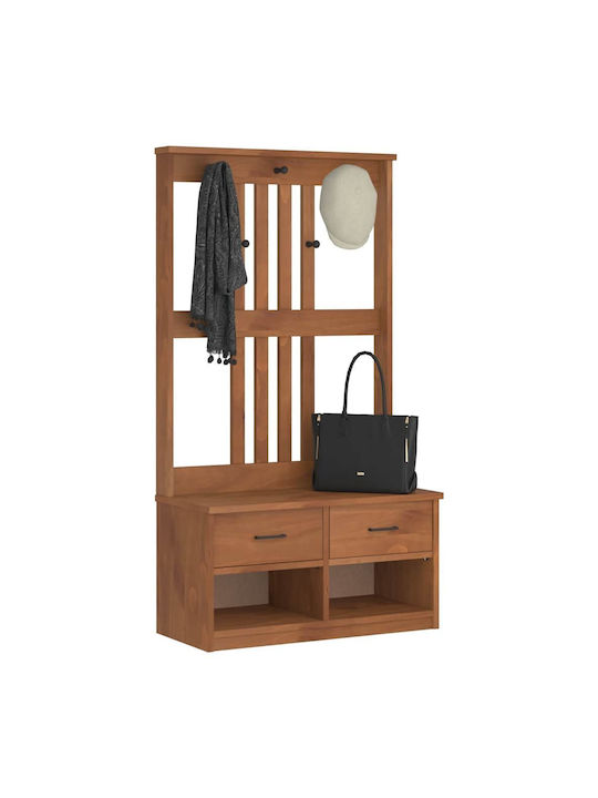 Sandens Mobilier de Intrare cu Dulap pentru Pantofi 87x40x159.5cm