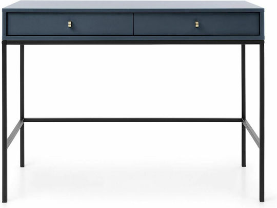 Mono Konsole aus Holz & Metall Blau L103,5 x B77,6 x H50 cm Mono Konsole aus Holz & Metall Blau L103,5 x B77,6 x H50 cm