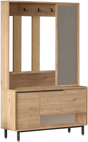Έπιπλο Εισόδου Walnut 102.2x35.5x178.2εκ.