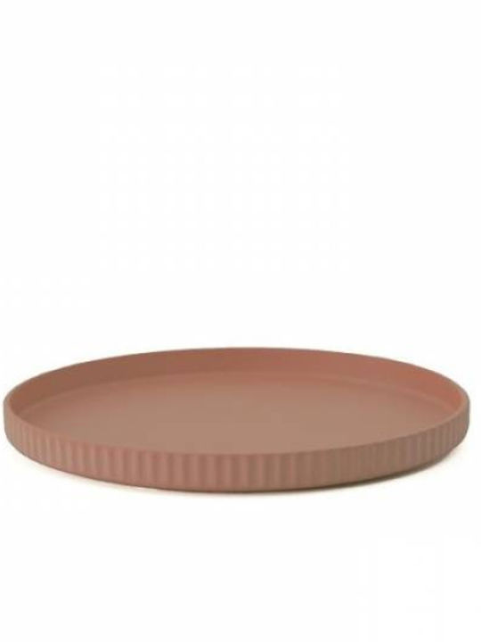 Chic Mic Bioloco Plant Deluxe Plate Desert Plastic Terracotta with Diameter 20cm