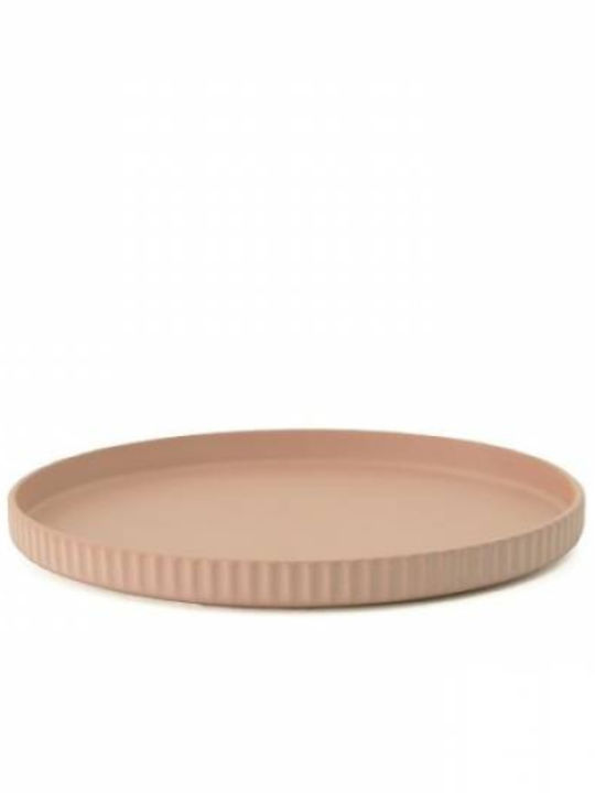 Chic Mic Plate Shallow Plastic Desert with Diameter 20cm