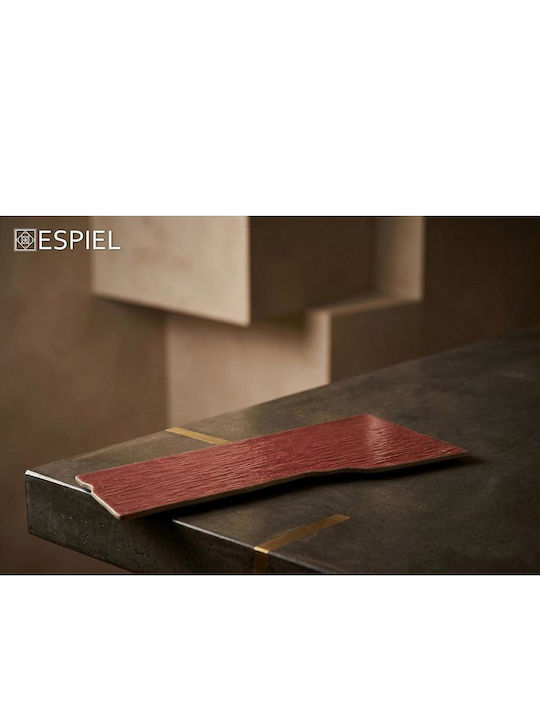 Espiel Plată Joasă Roșie cu Diametru de 32.5cm