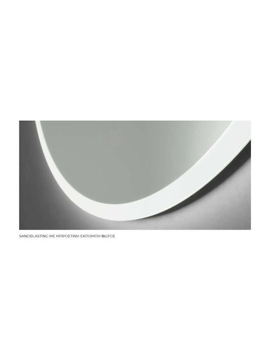 Imex Oglindă Rotundă De Baie Cu Lumini LED