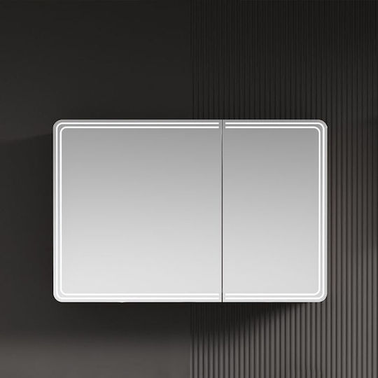 Martin 3MROX090IY Огледало LED 90x70см Жълто