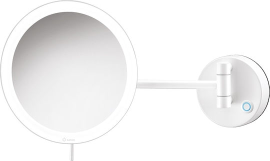 Sanco MRLED-705 MRLED-705-M101 Μεγεθυντικός Στρογγυλός Led από Μέταλλο 20x20cm Λευκός Sanco MRLED-705 MRLED-705-M101 Μεγεθυντικός Στρογγυλός Led από Μέταλλο 20x20cm Λευκός
