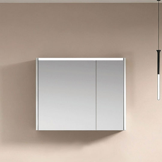 Martin Electra 3MELE080WH Огледало LED от шперплат 76x66cm бял