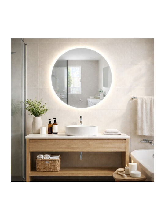 Savvopoulos Bathroom Mirror Led Touch 60x60cm