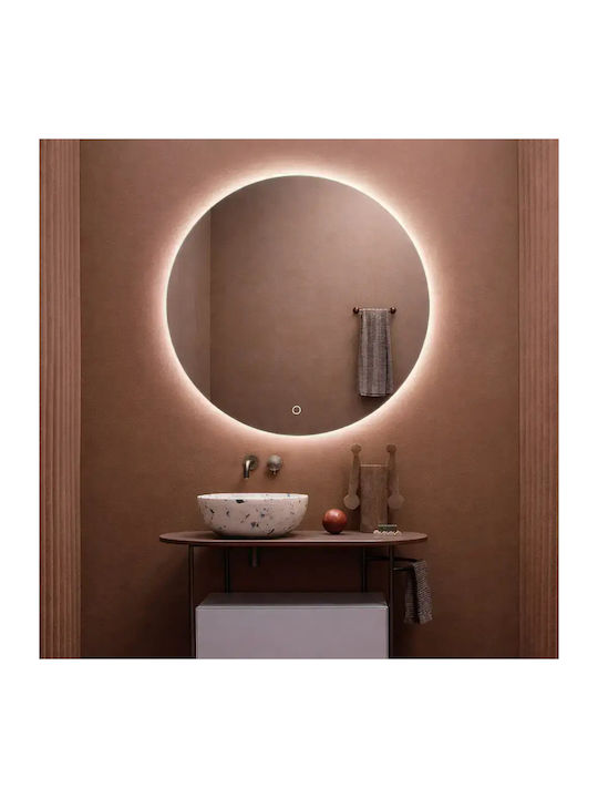 Savvopoulos Огледало За Баня LED Touch 70x70cm