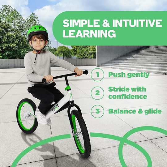 Bixe Kinder Balancefahrrad Grün