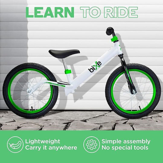 Bixe Kinder Balancefahrrad Grün