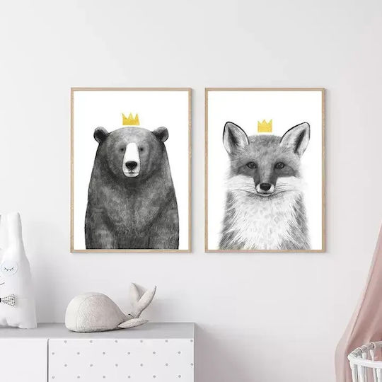 Cadru Pentru Copii Queen Bear 40x50 cm
