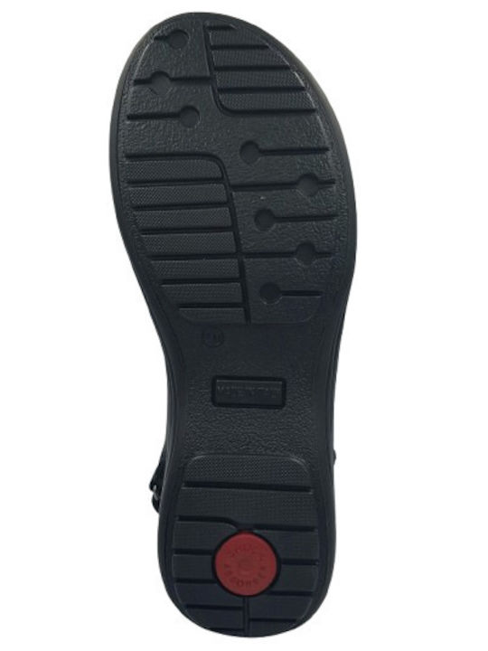 Leather Women's Anatomic Black Sandals