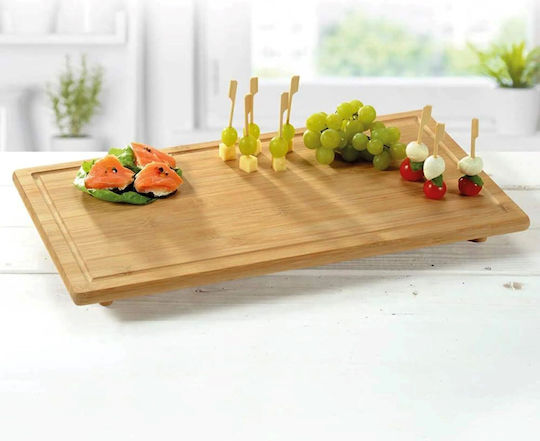 Kesper Επιφάνεια Κοπής από Μπαμπού Καφέ 50x28cm