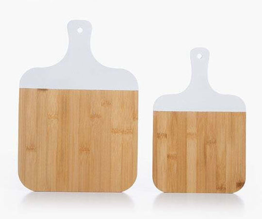 Ξυλο Κοπής Bamboo Fred 2τεμάχια Nef-nef Homeware Grün 33x23x1,5+28x18x1,5