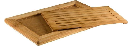 Kesper Επιφάνεια Κοπής για Ψωμί Ξύλινη Καφέ 42x28cm