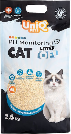 Uniq Uniq Pflanzliche Katzenstreu Tofu Unparfümiert 2,5kg / 6lt