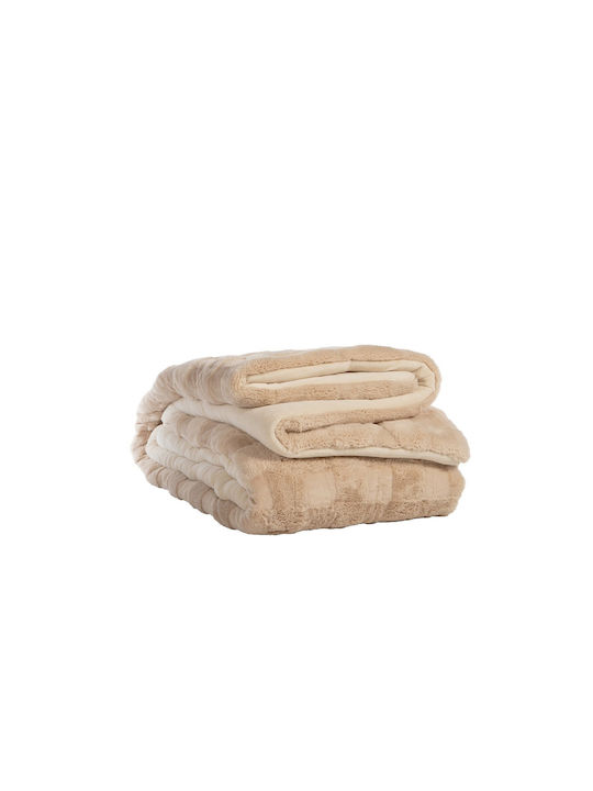 Nef-Nef Homeware Комбинирано одеяло Куинсайз 240x220бр Wane Ecru 380 г/м²Gsm