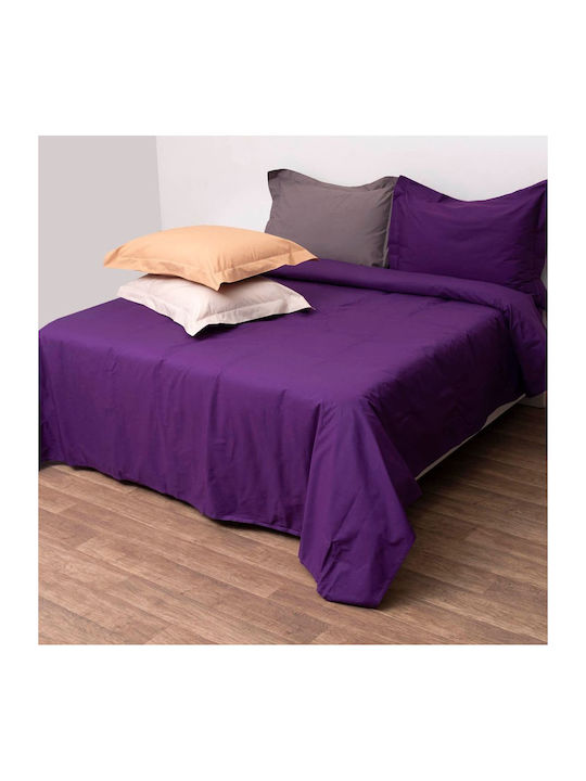 Viopros Duvet Set Queen 220x240cm Superb Dark Blue 3pcs