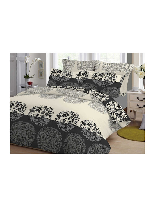Le Blanc Bettdecke Einzelbett 160x240cm Classic Black
