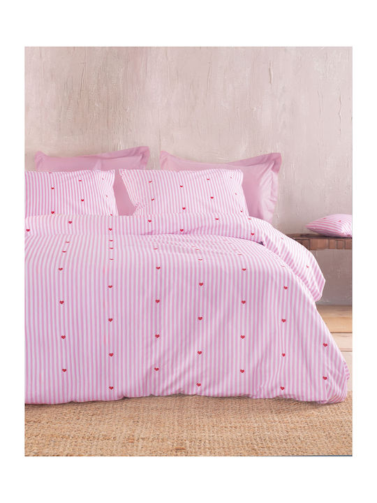 Rythmos Set Pilotă Single 160x240cm Young Roz 2buc