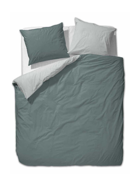 Vesta Home Πάπλωμα Υπέρδιπλο 220x230εκ. Micro Πετρόλ-Σιέλ 300 GSM 12.5 togs