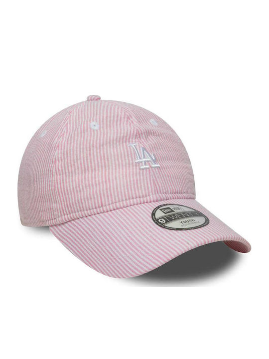 New Era Kids' Fabric Hat Los Angeles Dodgers Pink