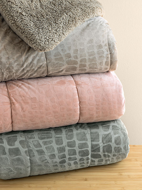 Palamaiki Single Quilt 160x240cm Flo Pink 440 GSM