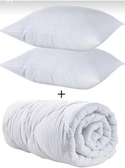 SteweHome Set Halb doppelt 195x215cm Weiß