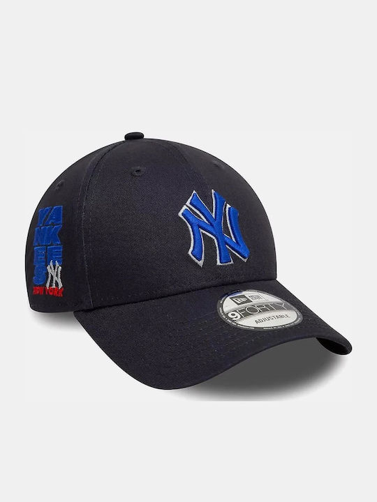 New Era New York Yankees Side Patch Тъмносиня 9forty Cap Visor N A