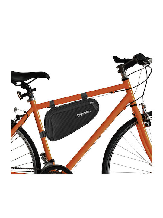 Zagatto Rahmen-Tasche Fahrradtasche 2lt Schwarz