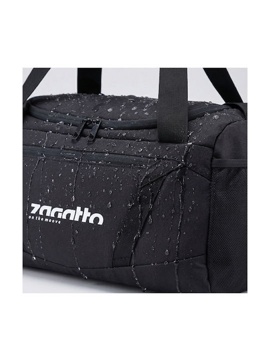Zagatto Schultertasche für Fitnessstudio Schwarz