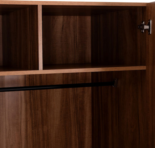 Harry Triple Door Wardrobe Black 150x55x180cm