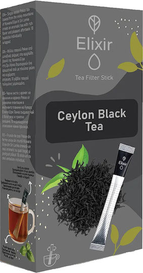Mαύρο Τσάι Elixir Ceylon 10 Ράβδοι Μιας Χρήσης