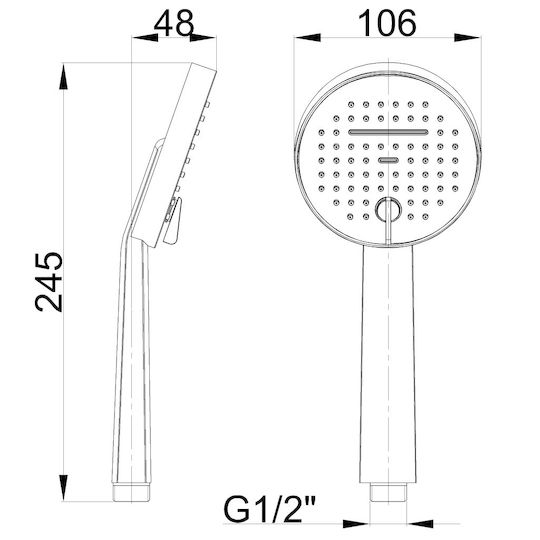 Invena Handbrause