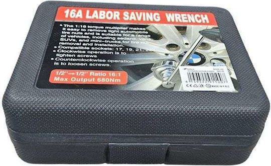 Heavy Duty Car Wheel Wrench 17 and 19mm