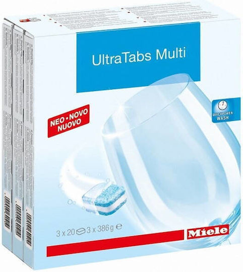 Miele Ultratabsmulti 60 Κάψουλες Πλυντηρίου Πιάτων