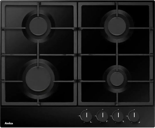 Amica Gas Cooktop Autonomous 59x52εκ.