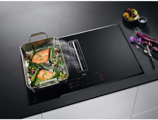 AEG Induction Cooktop Autonomous with Hood 83x51.5εκ.