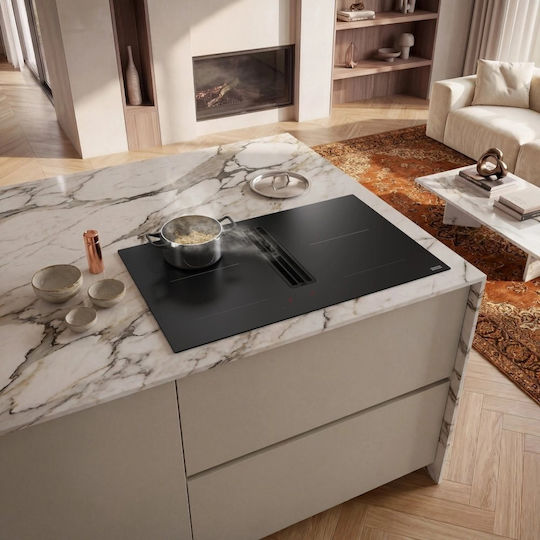 Franke Maris Midnight FMA 8352 HI Induction Autonomous Cooktop With Hood & Lock Mode 83x52cm 3105001136