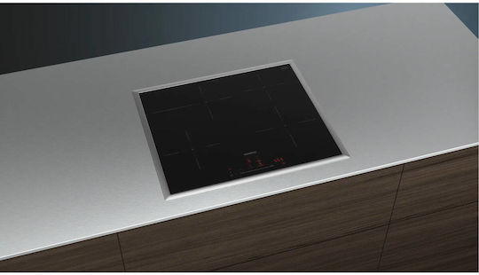 Siemens iQ300 Smart Plită cu Inducție Cu ramă Autonom cu Funcție de Blocare 58.3x51.3εκ.