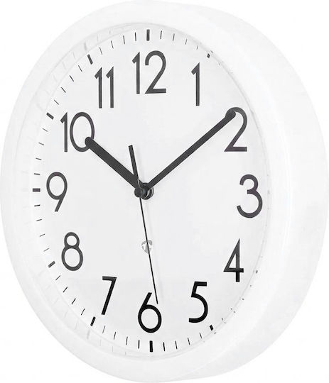 Nedis Wall Clock White