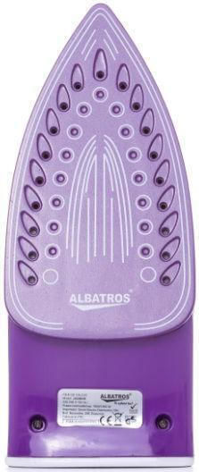 Albatros Jasmine Fier de Călcat cu Aburi 1800W cu Talpă Ceramică și Debit Continu de Abur 95g/min