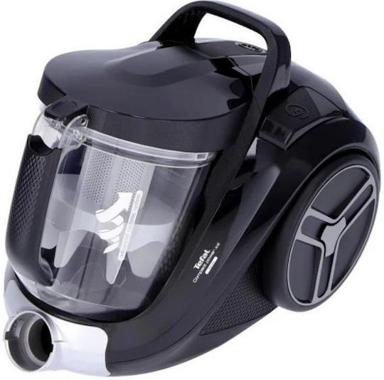 Tefal Compact Power Електрическа Прахосмукачка 900W С Контейнер 2.5l Черна