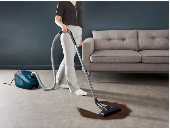 Rowenta RO3126 Electric Vacuum Cleaner 900W with Bag 4.5L Blue