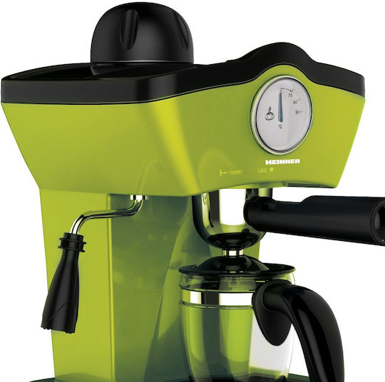 Heinner Charm Automatic Espresso Machine 800W Pressure 3.5bar Green