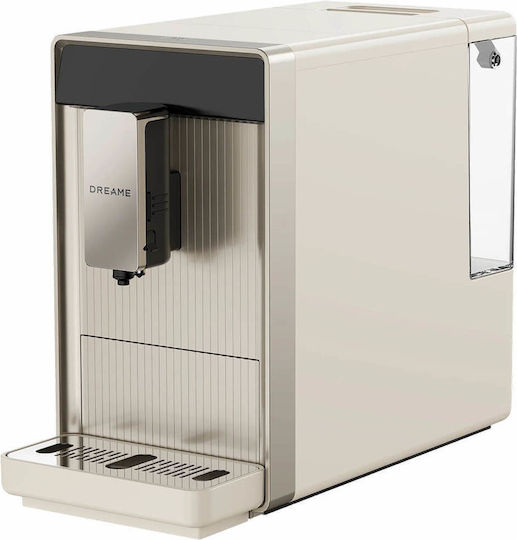 Dreame Automatic Espresso Machine 1235W 19bar Pressure for Cappuccino with Grinder Beige