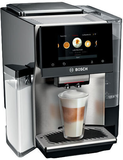 Bosch Automat de Espresso Presiune 19bar cu Wi-Fi Neagră TQE80703