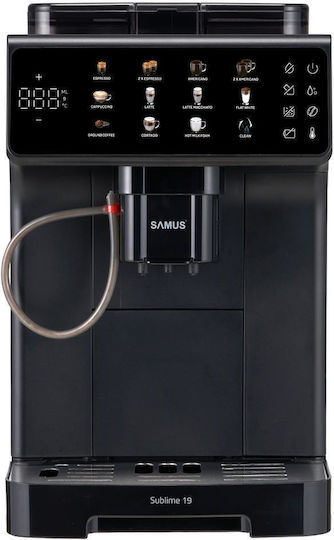 Samus Sublime 19 Automat de Espresso 1400W Presiune 19bar pentru Cappuccino Neagră