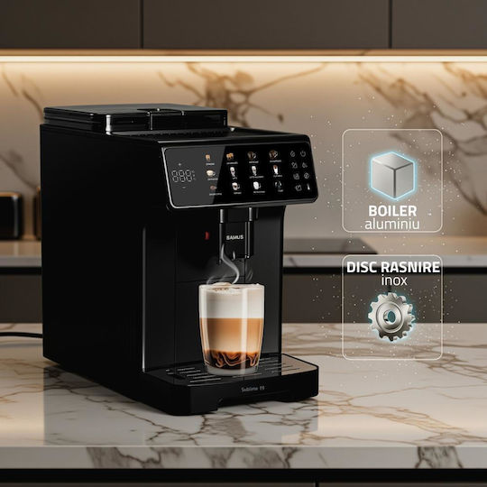 Samus Sublime 19 Automat de Espresso 1400W Presiune 19bar pentru Cappuccino Neagră